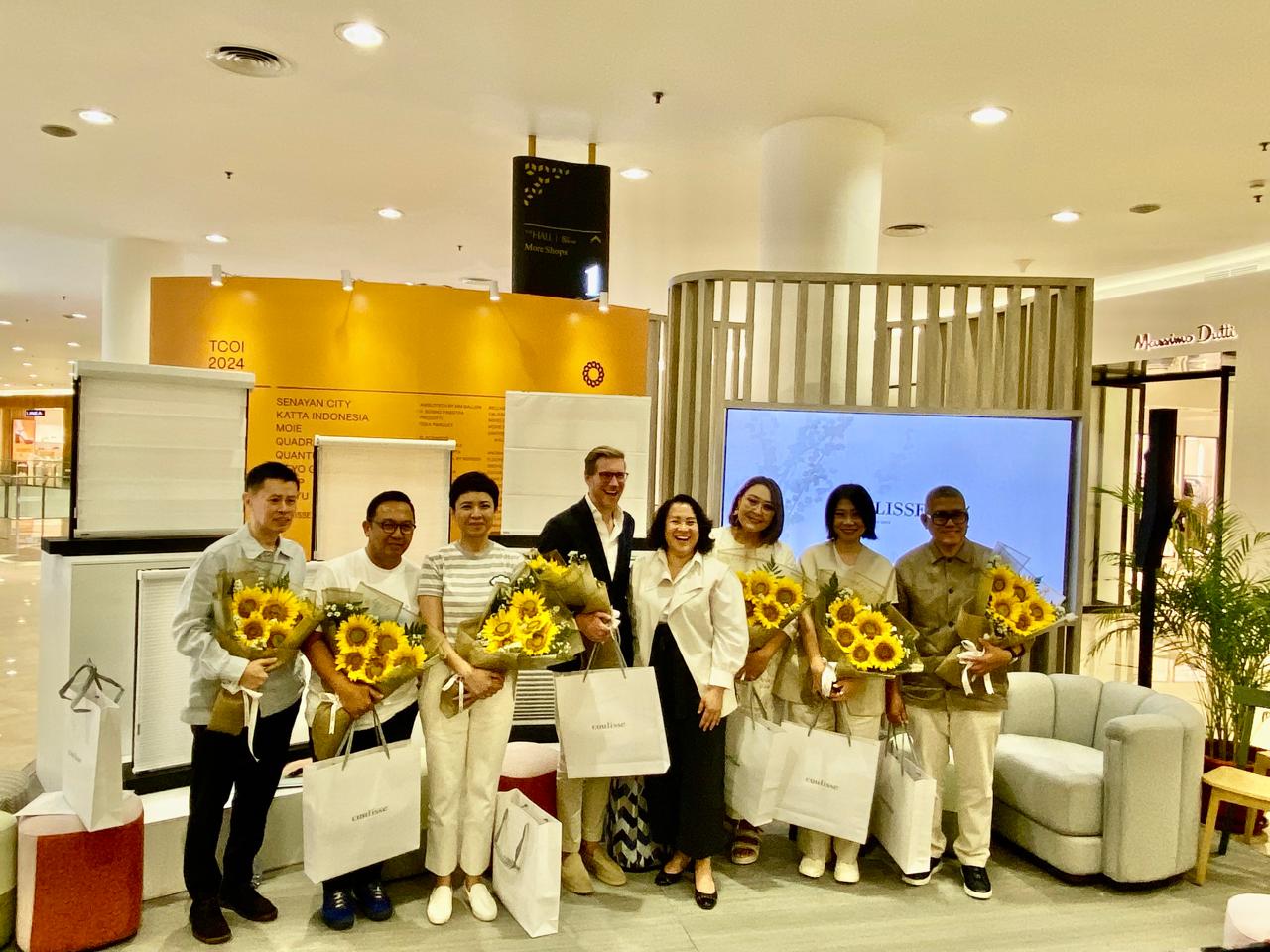 Kolaborasi Coulisse dalam The Colours of Indonesia 2024 Usung Teknologi Motionblinds